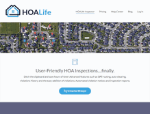 Tablet Screenshot of hoalife.com